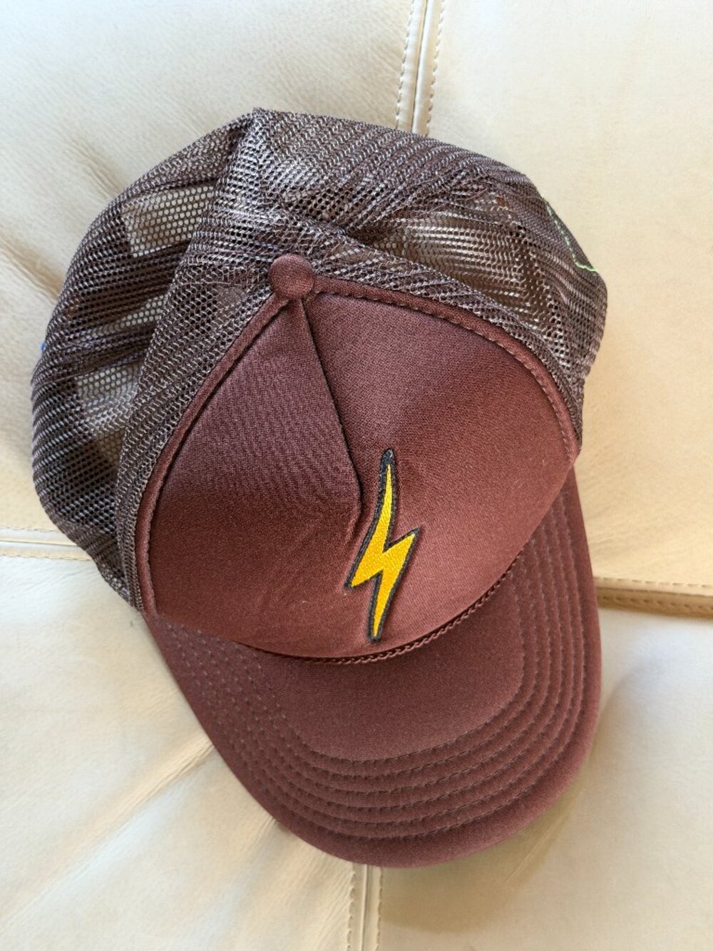 Aviator Nation | Aviator Nation - Bolt Trucker Hat - Brown View 2